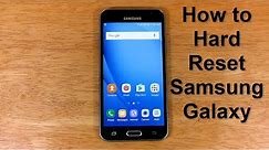 How to reset Samsung Galaxy UNLOCK & How to hard Reset Samsung Express Prime J3 - Free & Easy