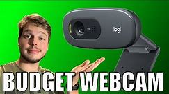 THE BEST BUDGET WEBCAM - Logitech C270 720p Webcam