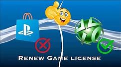 How to Install PSN Patch and Renew game license on PS3 (4.90)