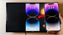 Screen Mirroring with iPhone iOS 17 (Wirelessly - No Apple TV Required)
