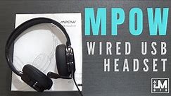 MPOW Wired USB Headset - Review