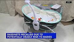 Bassinets recalled due to potentially deadly risk to babies
