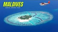 Maldives Island by Drone - Maldives Aerial Drone View