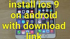 How to install iOS 15 on android(custom rom method) with download link (full guide)100% working