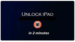How to Unlock any iPad without Passcode or iTunes | How To Remove iPad Forgotten Password