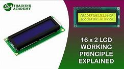16x2 LCD Working principle explained