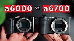 Sony a6000 vs Sony a6700- OLD vs NEW
