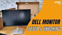 Dell 22-inch Full HD Monitor Setup, Unboxing, and Review - Model P2422H