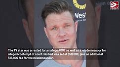Zachery Ty Bryan has been arrested for an alleged DUI