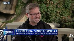 T-Mobile CEO on new sponsorship in Mercedes, wireless capabilities in Vegas