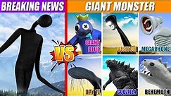 Breaking News vs Giant Monsters | SPORE