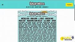 Lollapalooza 2022 Line Up Announced