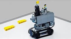 Building LEGO Tank Weapons Against 50 Minifigures