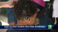 Push to make hearing aids more affordable for children in California
