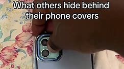 What I Hide with My iPhone 12 Pro Phone Cover