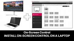 Split Screen | On Screen Control installation on a Window Laptop & Monitor | OSC | Windows