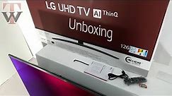 Unboxing the LG 7600 4k Smart TV