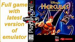 Download Disney's Hercules complete game HD with epsxe 2.0.5 USA V + How to setup program-controls