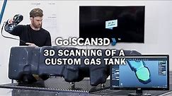 Go!SCAN 3D » 3D Scanning of custom gas tank (Dodge 1500 2017)