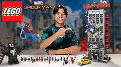 LEGO DAILY BUGLE!!! Best LEGO Marvel Spider-Man Set Ever Created! Set 76178 Speed Build & Review!