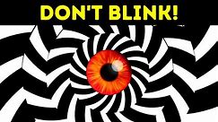 Don't Blink If You Want To See What's Hiding Here