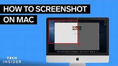 How To Screenshot On A Mac