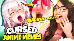 Reacting to “Cursed” Anime Memes! 😂