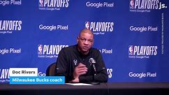 Doc Rivers discusses the Bucks' 115-92 win over Pacers in Game 5, says Giannis and Dame are 'very, very, very close'
