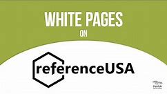 White Pages on ReferenceUSA