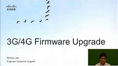 Upgrading 3G 4G modem firmware