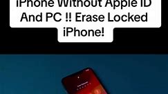 Factory Reset Any Screen Passcode Locked iPhone Without Apple ID And PC !! Erase Locked iPhone! #howto ##howtounlock #howtounlockaniphone #howtounlockyourphone #unlockiphone #iphoneunlock ###iphoneunlocking #iphone #iphonetricks #fyp ##foryourpage #LifeHack #hack #trending #viralvideo #tiktok #dute #love #2025 #2024