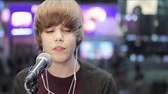 Justin Bieber - Acoustic Favorite Girl Live MTV 2009 (HD)