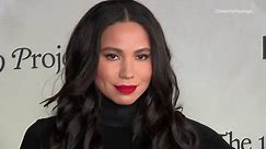 Jurnee Smollett poses at 'The 1619 Project' red carpet premiere