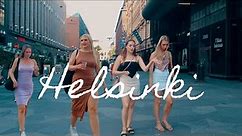 Helsinki Finland Walking Tour 4k 2023 🇫🇮 Summer 2023 | Full City Tour | Tourist Attractions