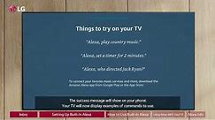 [LG TVs] How To Set Up Alexa On Your LG Smart TV