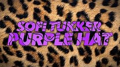 SOFI TUKKER - Purple Hat (Lyric Video) [Ultra Records]
