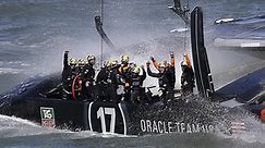 Near collision in America's Cup