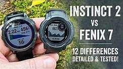 Garmin Instinct 2 vs Fenix 7: A Very Detailed Comparison
