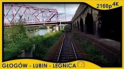 [CABVIEW] Głogów ➡️ Lubin ➡️ Legnica // 4K 30fps, prędkość