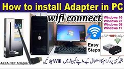 How to Connect Wifi Adaptor With Computer | How to Install Wifi Adapter Without CD in Windows 10, 07