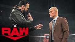 Drew McIntyre blames Cody Rhodes for poisoning the locker room: Raw highlights, Jan. 15, 2024