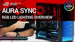 Z270 How to: AURA SYNC RGB LED lighting Overview