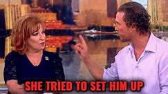 Matthew McConaughey SHUTS UP Joy Behar After She Asked This One Question