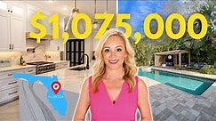What $1 Million Buys in Florida Real Estate | Renovated Home Tour