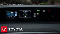 Toyota How-To: Prius Head-Up Display | Toyota