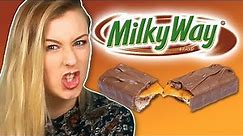 Irish People Try American Milky Way Chocolate