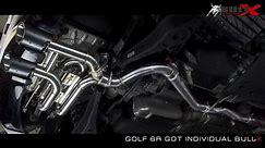 BULL X Exhausts - VW Golf 6 "R" EGO-X by BULL-X Exhausts...