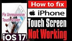 How To Fix iPhone Screen NOT Responding To Touch