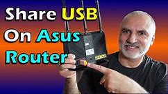 How to share a USB drive on Asus router