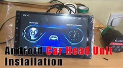 7 inch android car stereo installation with Android and iOS Mirror Support
